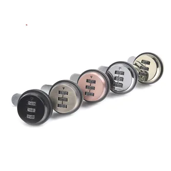 

Combination cabinet lock black / silver Zinc alloy password locks security home automation Camera Lock for mailbox cabinet door