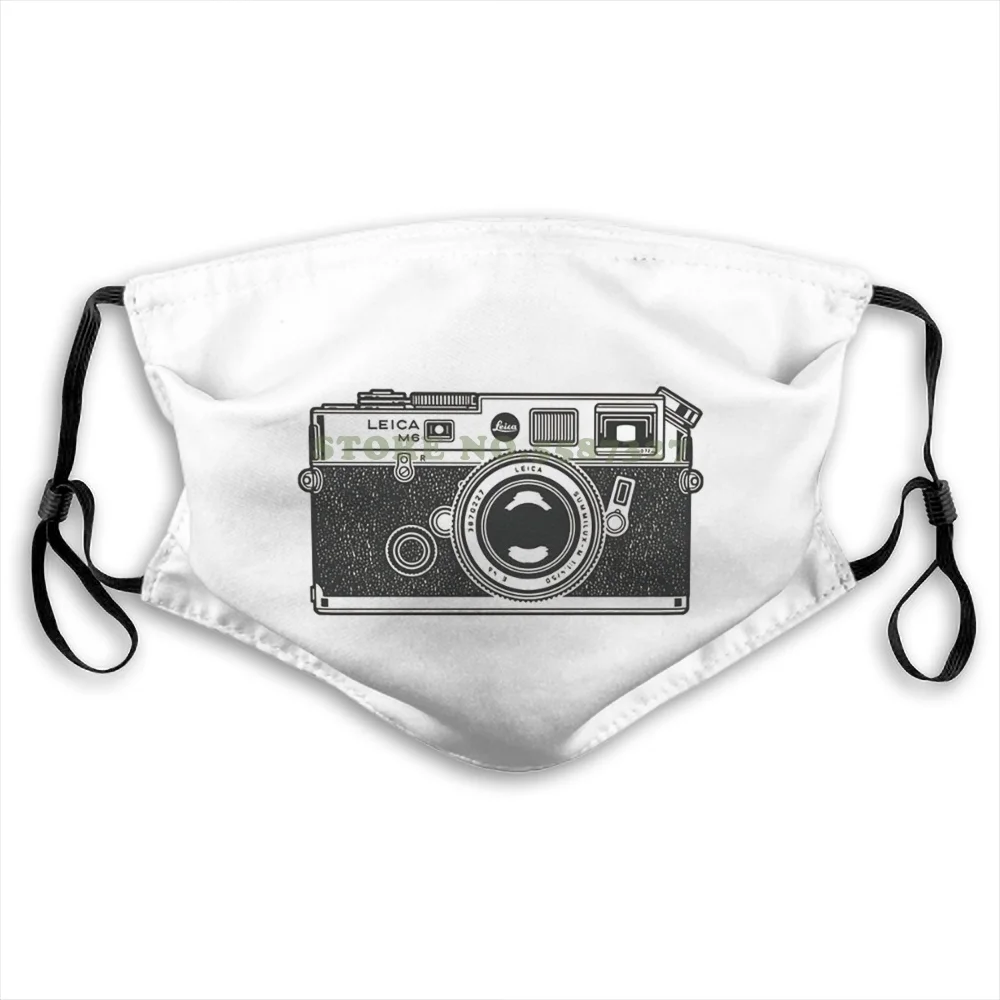Маска для лица Leica M6 модная многоразовая защитная маска с графическим принтом и