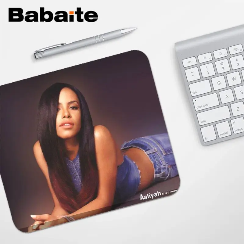 Babaite Selena Quintanilla Sing DIY дизайн игровой с узором коврик для мыши резиновый ПК компьютерный игровой коврик для мыши - Цвет: No Lock Edge25x29cm