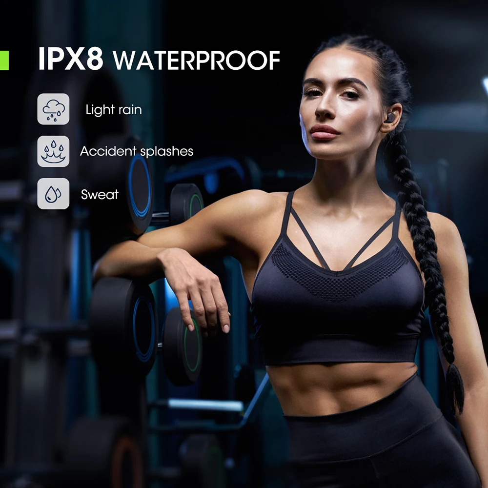 TWS наушники Mpow M12 с поддержкой Bluetooth и сенсорным управлением|Наушники гарнитуры| |