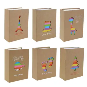 

6 inch 100 Pages Pocket Interleaf Type Photo Album Picture Storage Frame