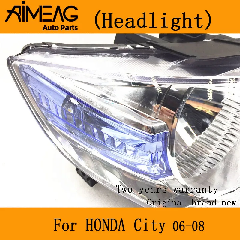 Сделано для HONDA 06-08 город фары полу-сборки фары оригинальные фары