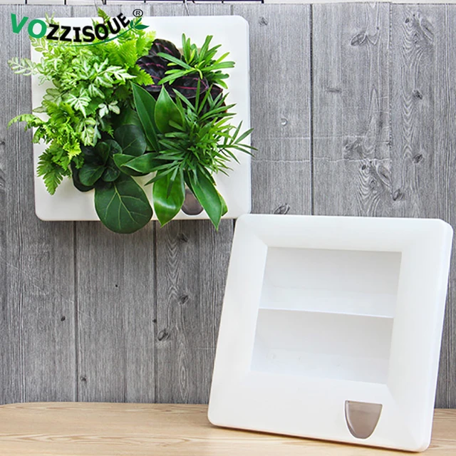 Acheter Pot de plantation pratique à arrosage automatique, Pot de fleurs en  plastique pour jardinière de chambre à coucher