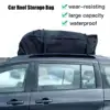 110/130CM Car Cargo Roof Bag 600D Waterproof Cargo Luggage Travel Bag Basket Car Roof Top Rack Carrier Universal ► Photo 2/6