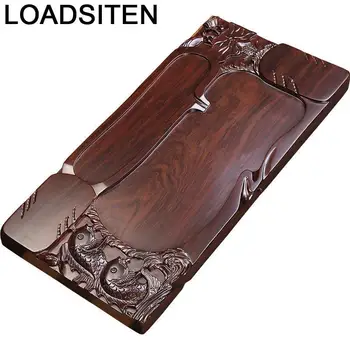 

De Service Table Serviertablett Puer Bandeja High Accessories Vassoio Da Portata Kung Fu Gongfu Holder Chinese Tea Tray