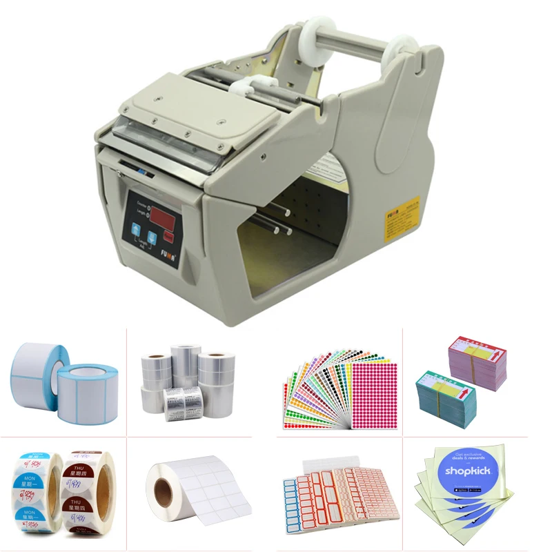 

Fully Automatic Label Peeling Machine 110V/220V Electric Paper Stickers Label Separator Tools Efficient Label Tearing Equipment