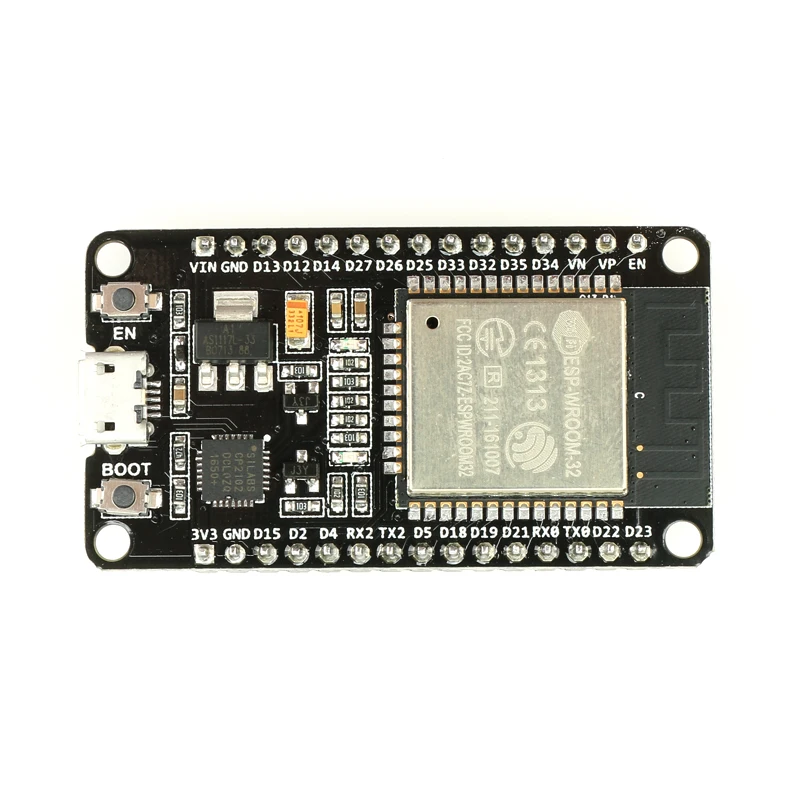 ESP32 макетная плата WI-FI+ Blt IoT умный дом ESP-WROOM-32 ESP-32 ESP-32S двухъядерный Процессор с низкой Мощность потребление MCU