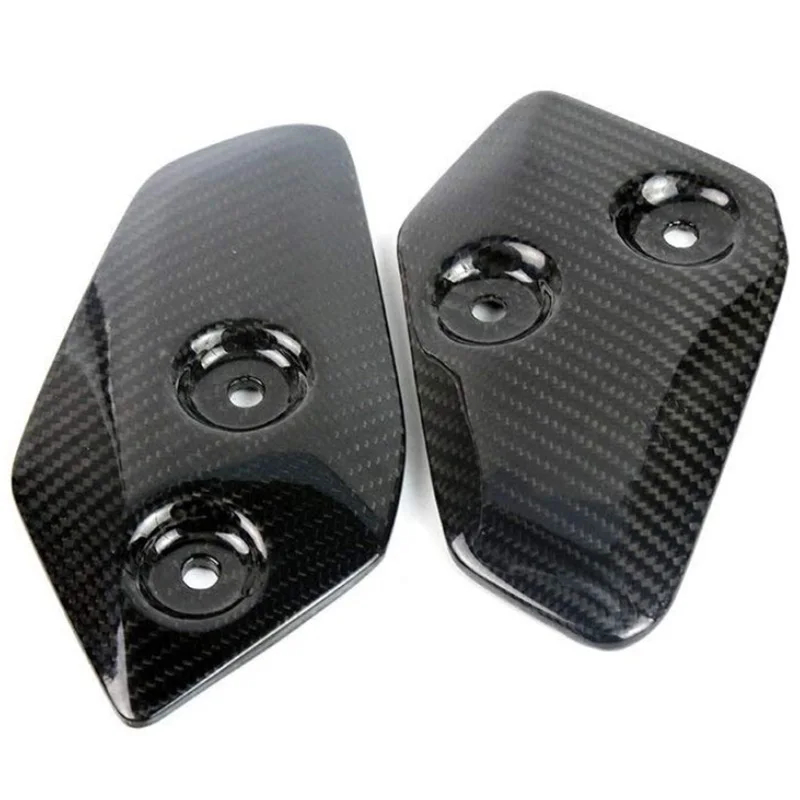 

for Yamaha MT-07 MT07 FZ07 MT 07 2013-2017 Motorcycle Accessories Carbon Fiber Foot Rests Protection Guard Cover Protector