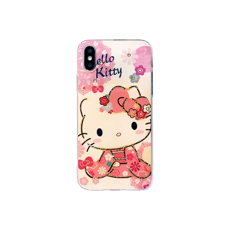 LISCN мультяшный чехол для телефона для IPhone 7Plus 8 Plus 6Plus 6 6S 7 8 11 11 pro Max X Xs Max Kitty Girl Iphone XR чехол для Iphone 6 Чехол