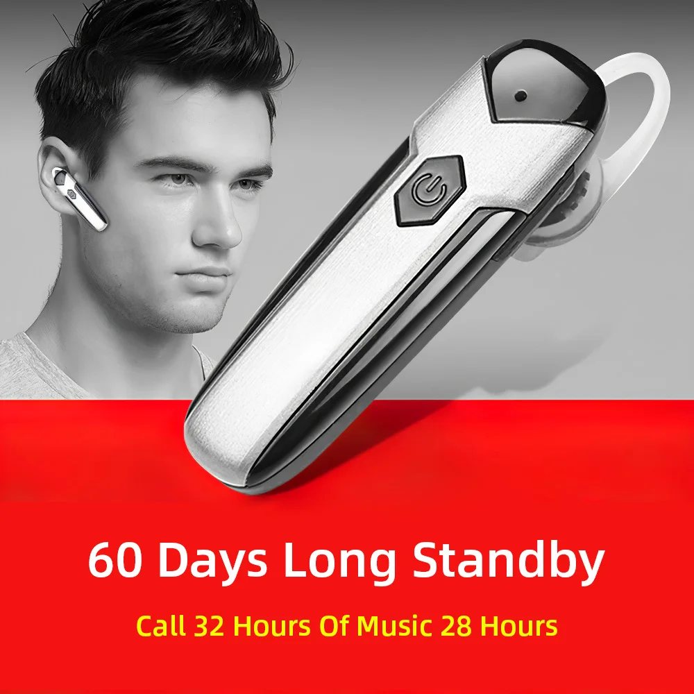 Wireless Earphone Bluetooth V5 0 Headsets HD Stereo Music For Samsung Note 10 Plus iPhone XS Universal Earbuds With Mic Sports