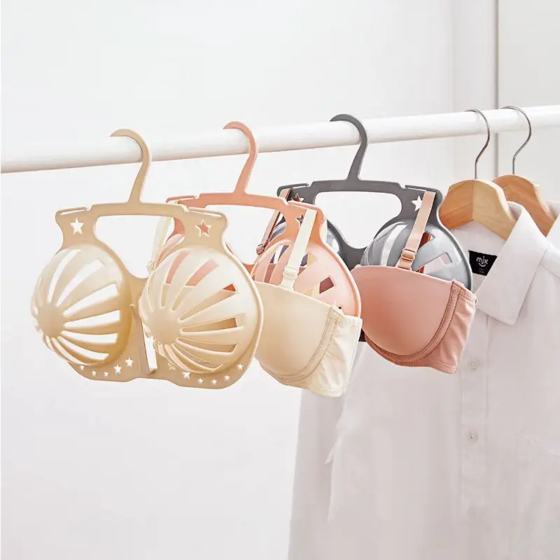 

Durable Bra Hanger Form Drying Holder Clothes Underwear Rack Anti-deformation Protector Storage Shaper Shelving Display Organize