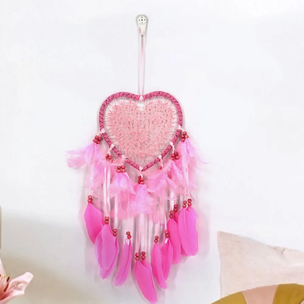 love hollow dream catcher hanging ornaments home office wind chimes hanging room decorations Wind Chimes Wall Hanging
