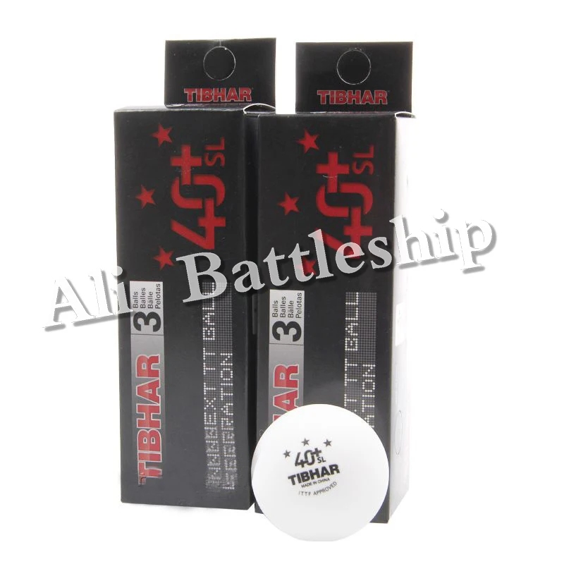 

Original TIBHAR 3 Star 40+ New Material PP Ball Tournament Use Open Use Table Tennis ball / ping pong ball