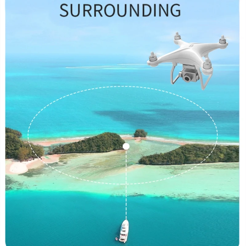 WI FI радиоуправляемого летательного аппарата FPV GPS 3 осевой стабилизатор в формате