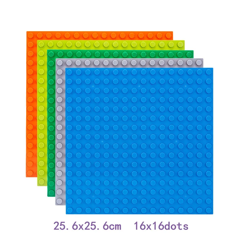 

Big Size Base Plates City Diy Building Blocks One-sided Plate Compatible with Baseplate Bricks Toys for Children Kids Gifts