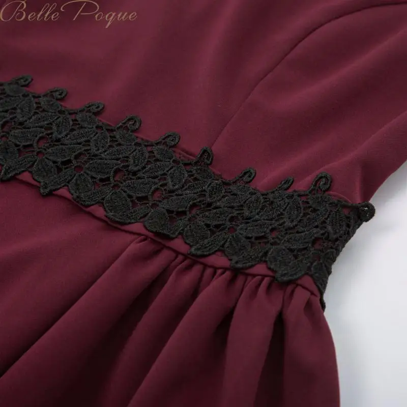 Belle poque, винтажное стильное платье до колена, на молнии, модное, без рукавов, элегантное, ТРАПЕЦИЕВИДНОЕ, с поясом, вечерние, короткое платье