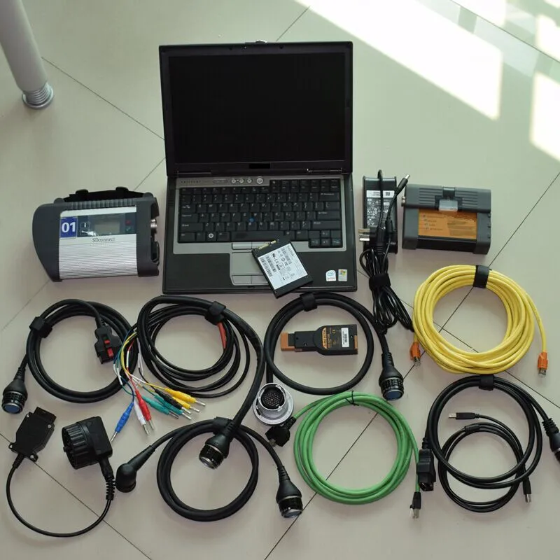 Диагностический инструмент 2 в 1 для Bmw ICOM A2 Mb Star c4 последнее программное