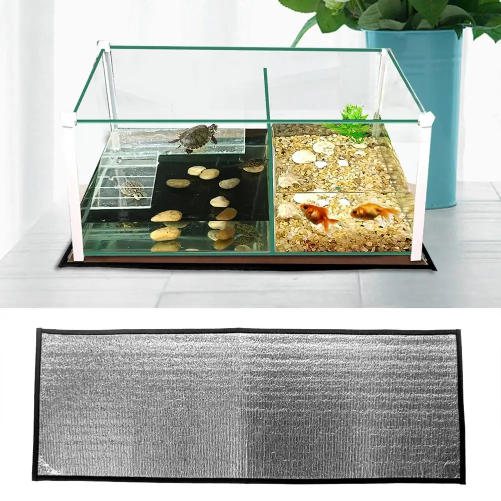 Almohadilla de aislamiento de animales para reptiles, almohadilla de aislamiento de calor para loros, pollos, lagartos, tortugas y erizos, 2 uds.