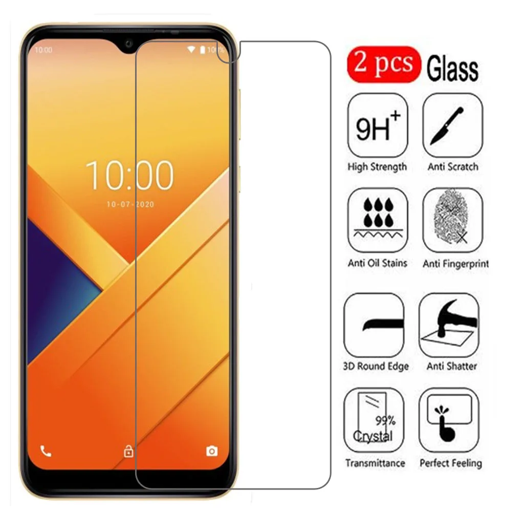 Закаленное стекло для Wiko View2 Pro View3 Lite View4 5 Plus Y61 Y81 VIEW 2 3 4 шт. защитная пленка экрана