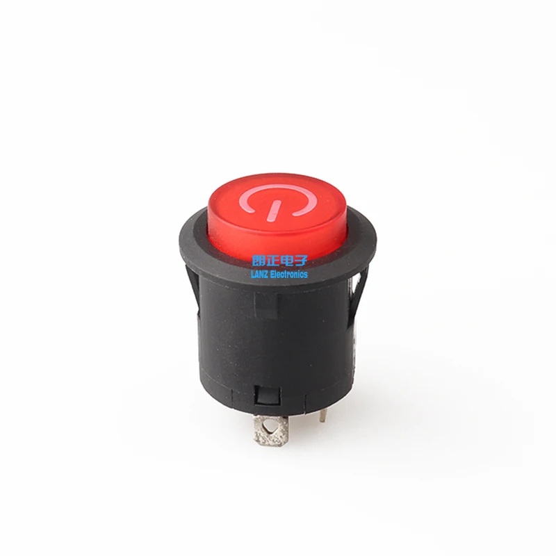 3PIN RED button 1PC