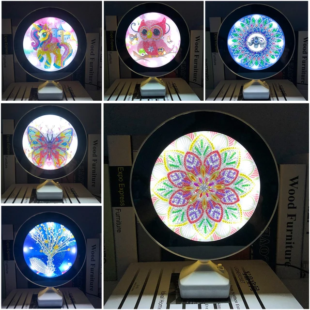 Diamond Painting Night Lights  Diamond Painting Special Shaped - Diy  Diamond - Aliexpress