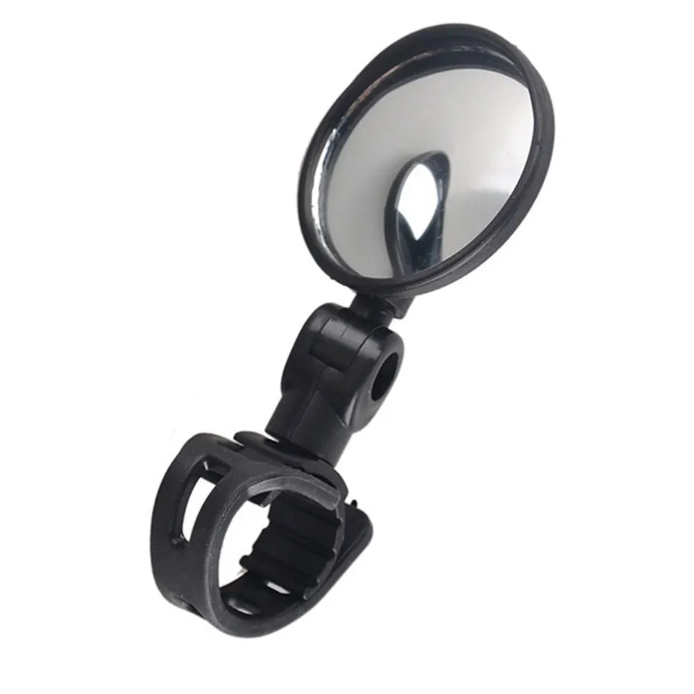 Rear View Mirror Bicycle Rearview Mirror Cyclist Outdoors ABS Black Riding Mountain Bike Rearview Mirror Tool Security