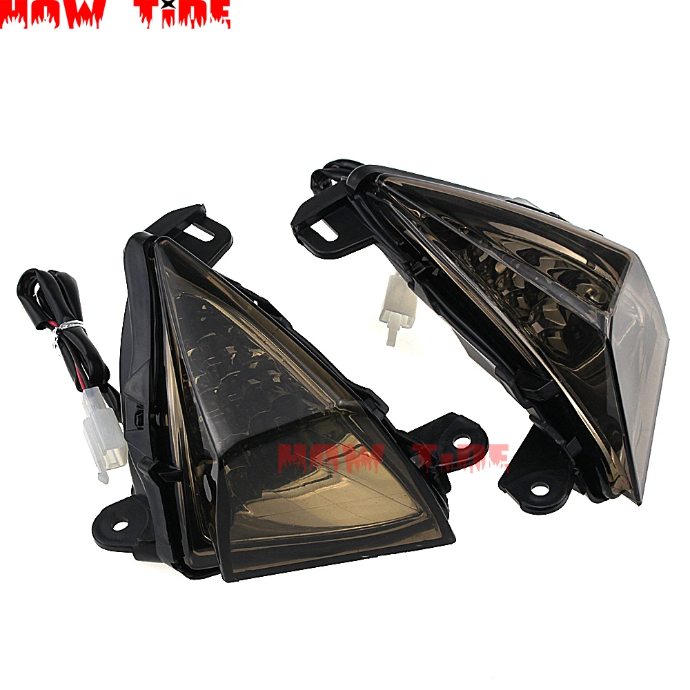 Применимо к Kawasaki Zx-14r Zx14r Zzr1400 2006-2012 07 08 09 10 11 Мотоцикл Передние Светодиодный проблесковый маячок