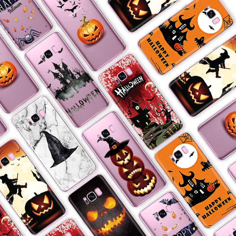 

Halloween Cover For Samsung Galaxy Note 10 Pro 9 8 3 J2 J5 J7 Prime J1 J3 J5 2016 J7 J8 J4 J6 Plus 2018 2017 i9060 Soft TPU Case