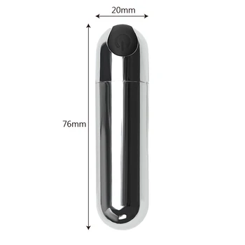 OLO 10 Speeds USB Rechargeable Sex Toys for Women G-spot Massager Waterproof Mini Bullet Vibrator 6