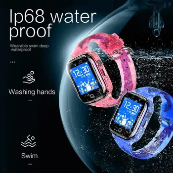 

K21 Fashion GPS Children'S Phone Positioning Watch Touch Depth Waterproof Hd Camera Smart Watch