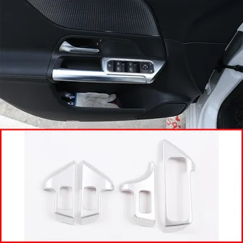 

Car Interior ABS Window Lift Button Frame Cover Trim Accessories For Mercedes Benz B GLB Class W247 X247 2019-2020