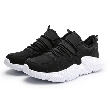 

Men Casual Shoes Light Suede Leather Sneakers Classical Running Shoes Men Comfort Outdoor Breathable Flats Jogging Sport Shoes