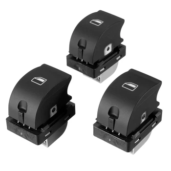 

3Pcs Car Glass Lifter Single Switch Power Window Switch for A- A4 B6 B7 8ED959855