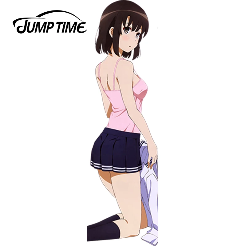 JumpTime 13 см x 3 7 японское аниме Saenai Heroine no Sodatekata Beauty Kato Megumi автомобильные наклейки