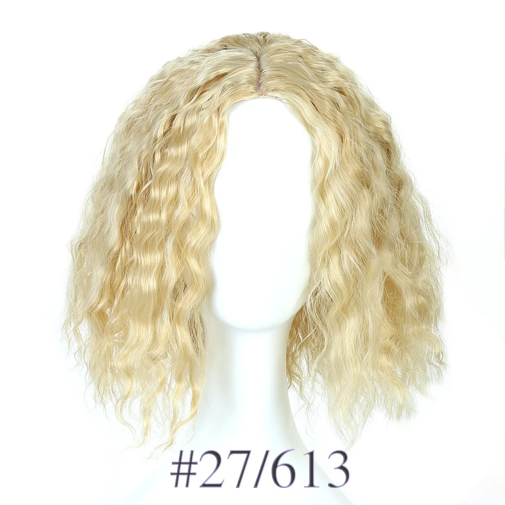 AIYEE 14 ''афроамериканские синтетические волосы модные женские термостойкие аксессуары накладные волосы короткие волнистые парики афро женский парик