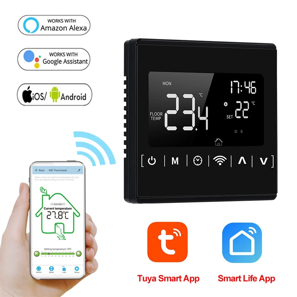 110V 120V 230V все сенсорного экрана Экран Температура контроллер терморегулятор