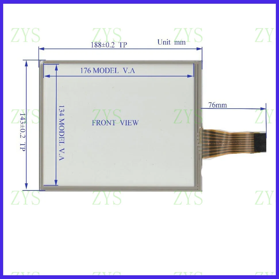 цена TR8-084F-16  8.4inch 8lines For Car DVD  Industrial application touch screen panel  this is compatible  TouchSensor FreeShipping