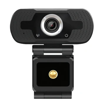 

Full HD 1080P Webcam with Microphone Mini Computer PC WebCamera Rotatable Cameras for Live Broadcast Conference Work Video Call