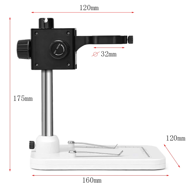 Handheld USB Digital Microscope Stand Holder Bracket Adjustable Holder Mini Foothold Table Frame for Microscope microscope arm stand video microscope stand