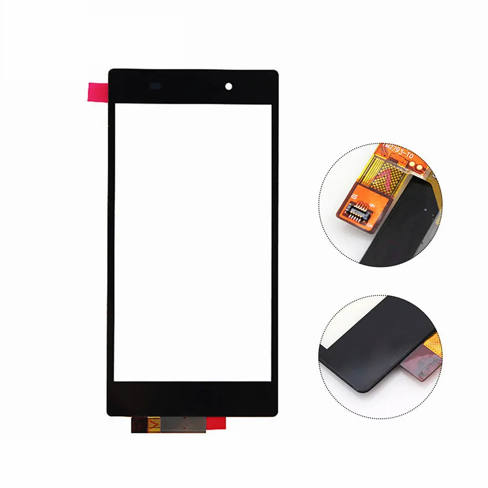 Сенсорный экран для sony Z1 L39H C6902 C6903 C6906 Сенсорная Панель переднее стекло Объектив дигитайзер Запасные части