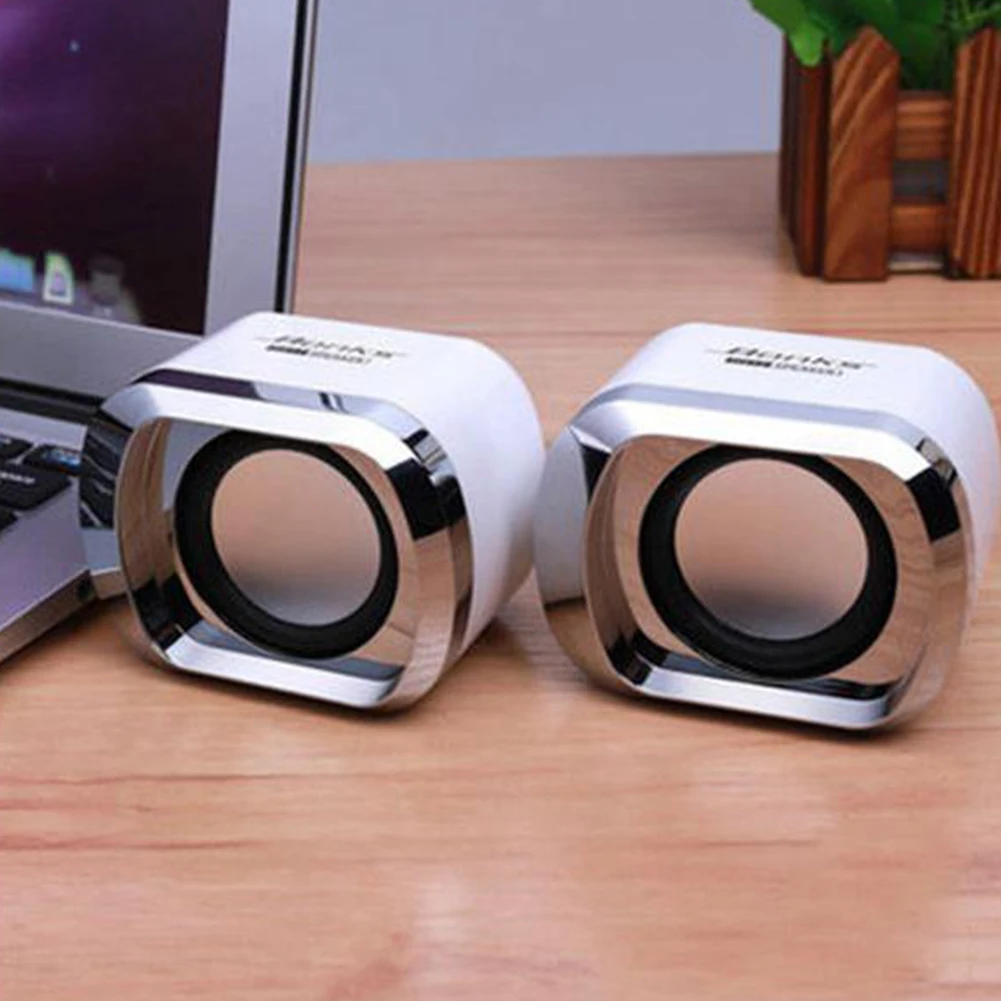 Мини компьютер аудио ноутбук динамик USB 2,0 Сабвуфер SoundBox портативный Проводной светильник динамик s HIFI Качество звука аудио компьютер