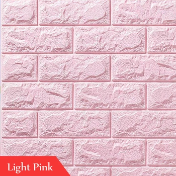 

3D Wall Stickers DIY Self-Adhesive Wallpaper Waterproof Wallpaper Brick Decor Background For Living Room Sticker