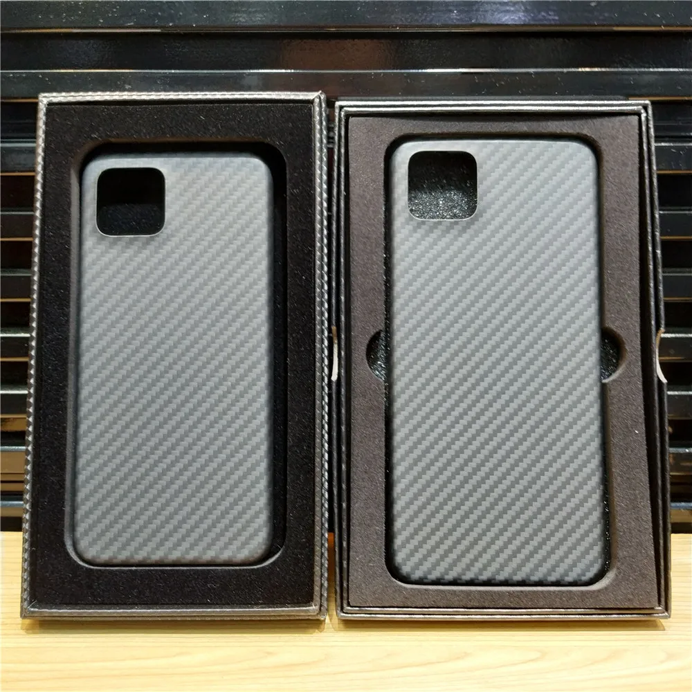 Aramid carbon fiber Back Cover For google pixel 4 XL 5 4a 5G Protective Case pixel4 Cases and covers bumper Official Design