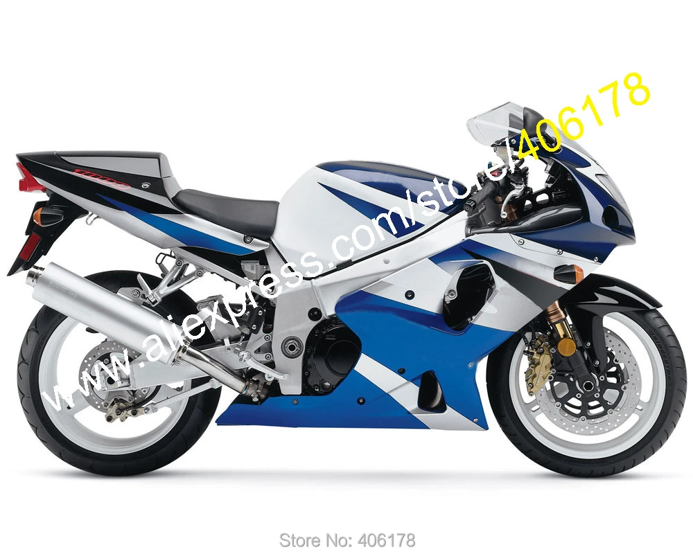 00 01 02 Gsxr 1000 Fairings Dla Suzuki Gsx R1000 00 02 Bialy Niebieski Zestaw Obudowy Do Motocykla Wtrysk Fairing Suzuki Fairing R1fair Attraction Aliexpress