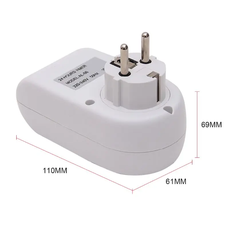 10A 10A 220 V-240 V Европейский Стандартный таймер розетка Европейская Пособия по немецкому языку общего назначения ЖК-дисплей цифровой Дисплей время Управление переключатель