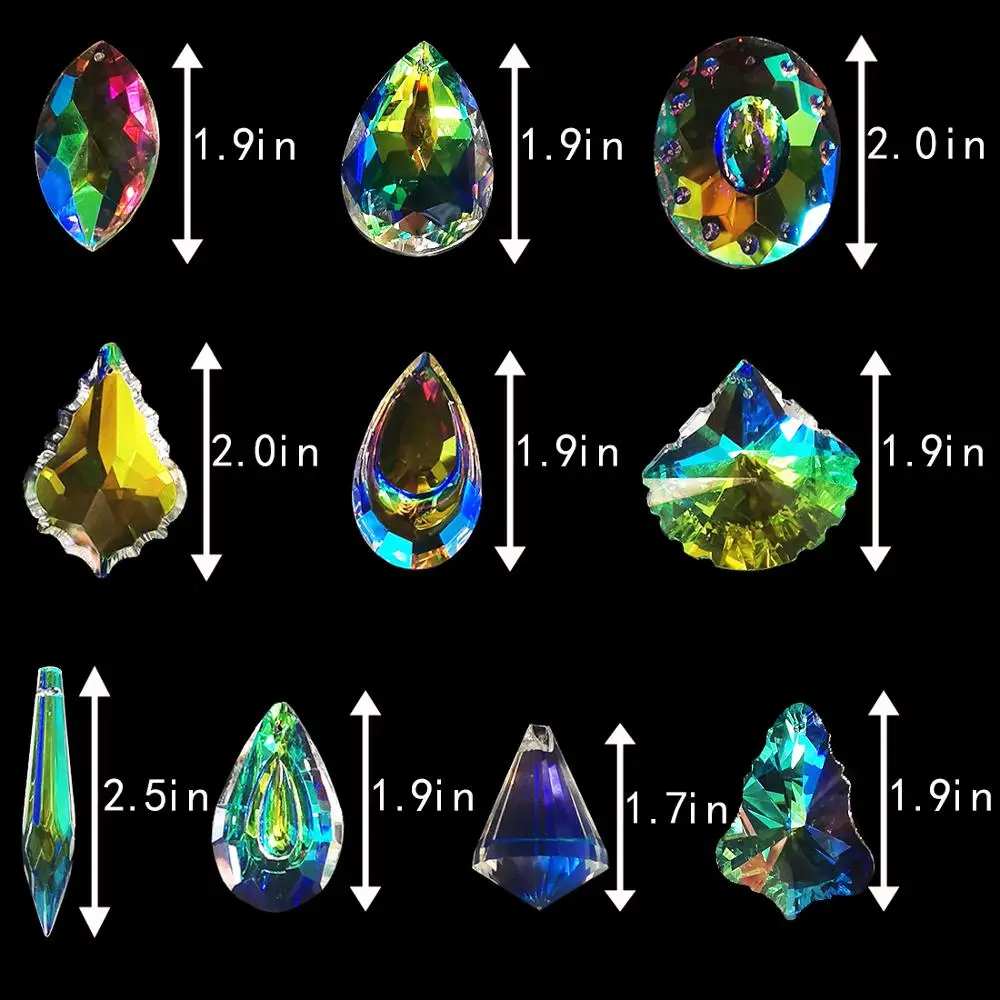 Sun Catcher Sun Catchers Window Ornament Hanging Crystal Prism For Windows Decoration 1pc