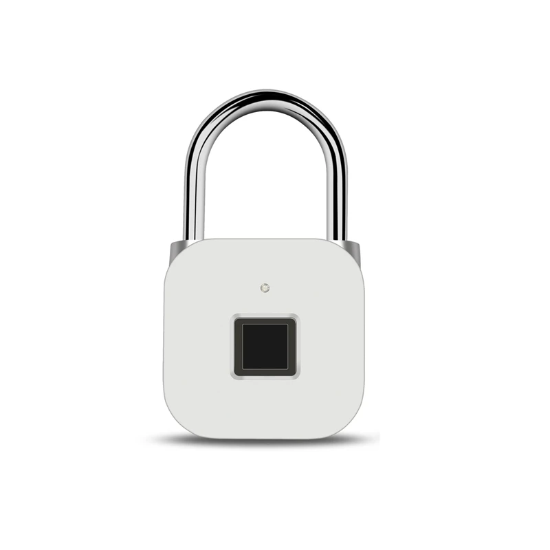 

USB Smart Fingerprint Lock Rechargeable Keyless IP66 Waterproof Store Up To 39 Fingerprints for Locker, Door, Luggage, Backpack