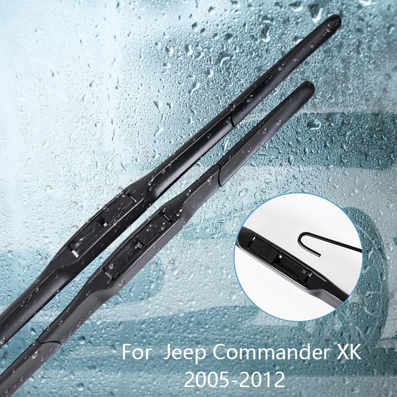 Стеклоочистители для Jeep Commander XK 2005 2006 2007 2008 2009 2010 2011 2012 автомобильные аксессуары
