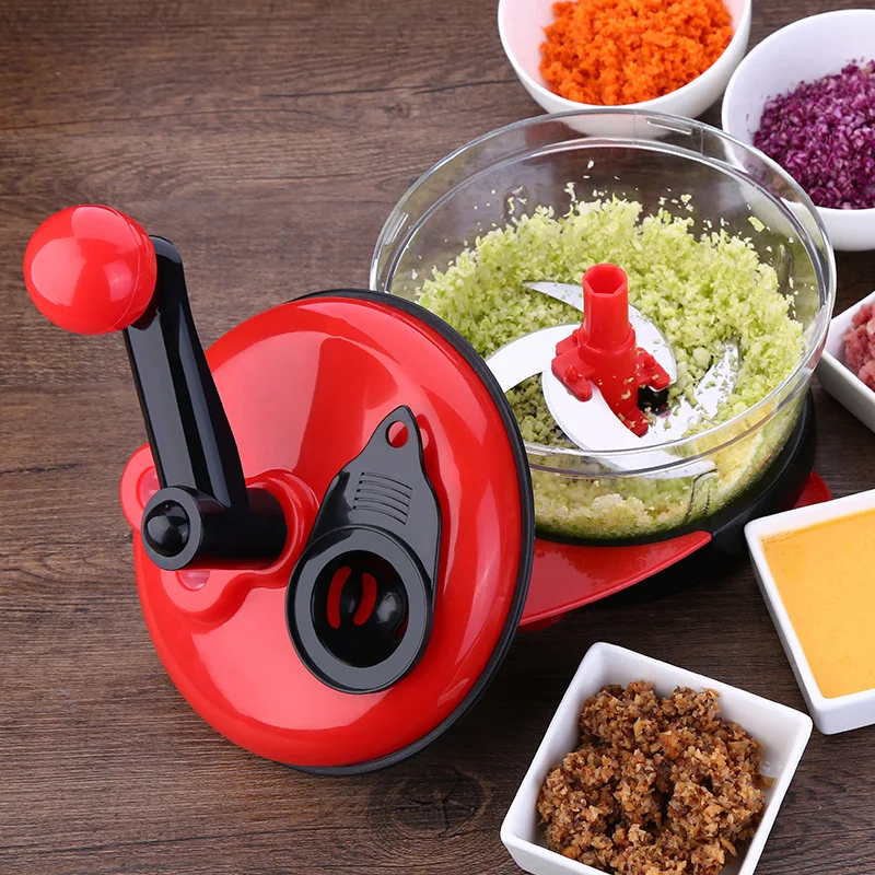 Highcapacity Multifunction Kitchen Manual Food Processor