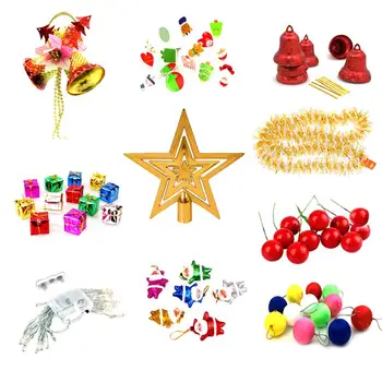 

1 Set Christmas Hanging Pendant Creative Delicate Decor Decorative Props Hanging Decor Christmas Supplies for Home Garden Yard